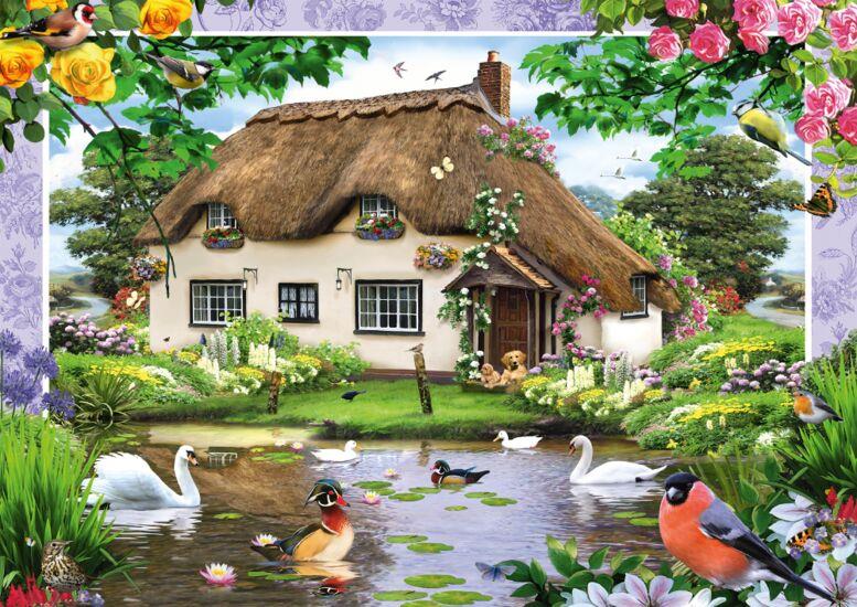Schmidt - Romantic Country House - 500 Piece Jigsaw Puzle