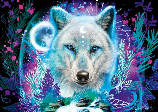 Schmidt - Sheena Pike - Neon Artic Wolf - 1000 Piece Jigsaw Puzzle