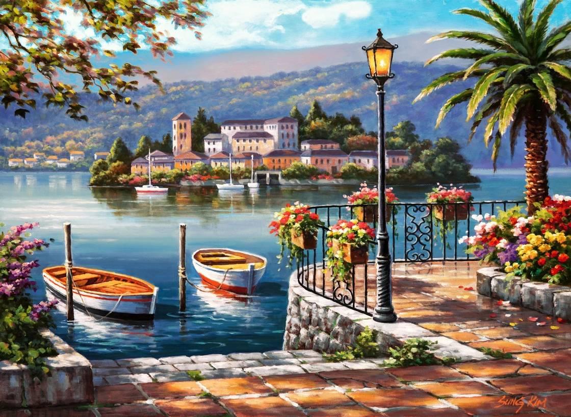 Anatolian - Lago Del Porto - 1000 Piece Jigsaw Puzzle