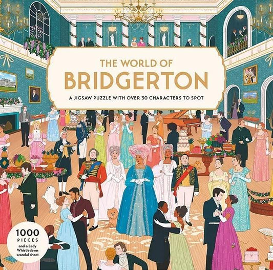Laurence King - The World of Bridgerton - 1000 Piece Jigsaw Puzzle