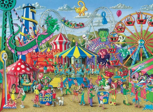 Ravensburger - Fun at The Carnival - 300XXL Piece Jigsaw Puzzle