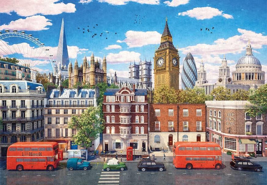 Gibsons - Streets of London - 250XL Piece Jigsaw Puzzle