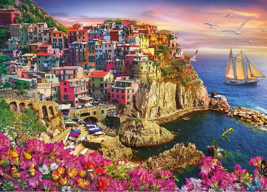Gibsons - Dreaming of Cinque Terre - 1000 Piece Jigsaw Puzzle