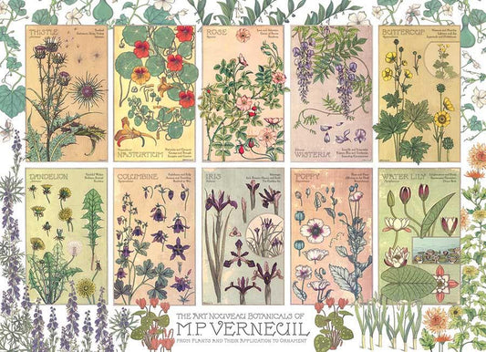 Cobble Hill - Botanicals By Verneuil - 1000 Piece Jigsaw Puzzle