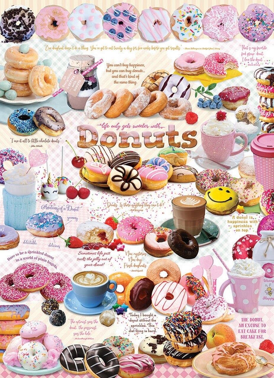 Cobble Hill - Donut Time - 1000 Piece Jigsaw Puzzle