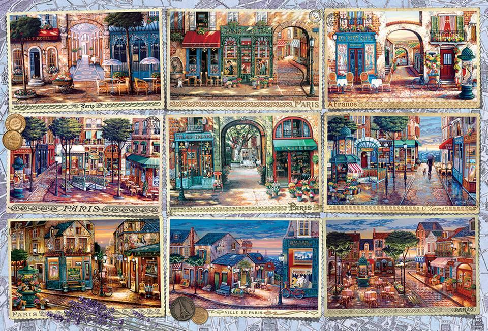 Cobble Hill - Memories Of Paris - 2000 Piece Jigsaw Puzzle