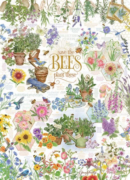Cobble Hill - Save The Bees - 1000 Piece Jigsaw Puzzle