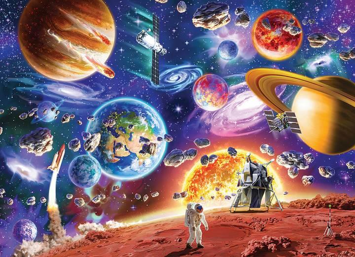 Cobble Hill - Space Travels - 350 Piece Jigsaw Puzzle