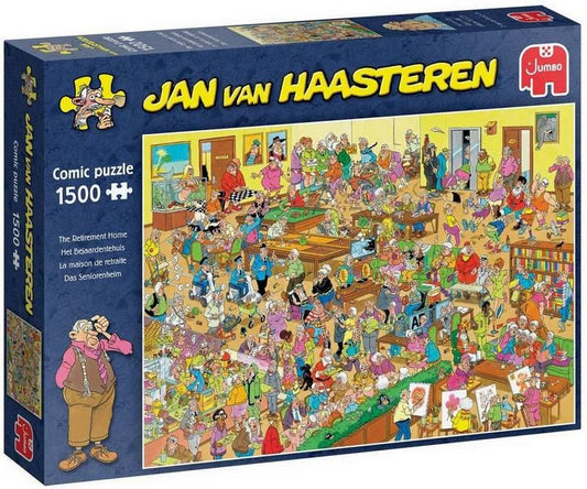 Jan van Haasteren - The Retirement Home -1500 Piece Jigsaw Puzzle