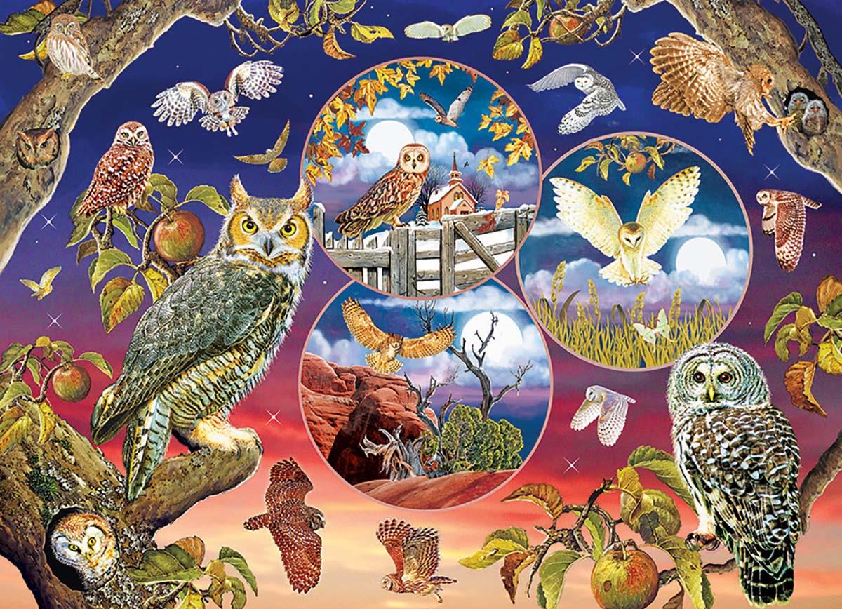 Cobble Hill - Owl Magic - 1000 Piece Jigsaw Puzzle