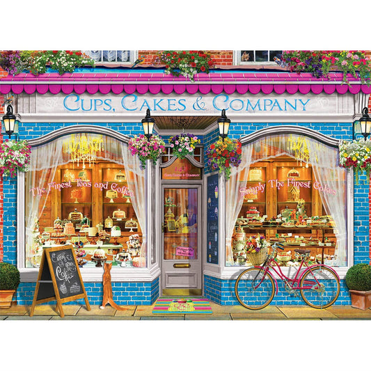 Eurographics - Cups, Cakes & Company - 1000 Piece Jigsaw Puzzle