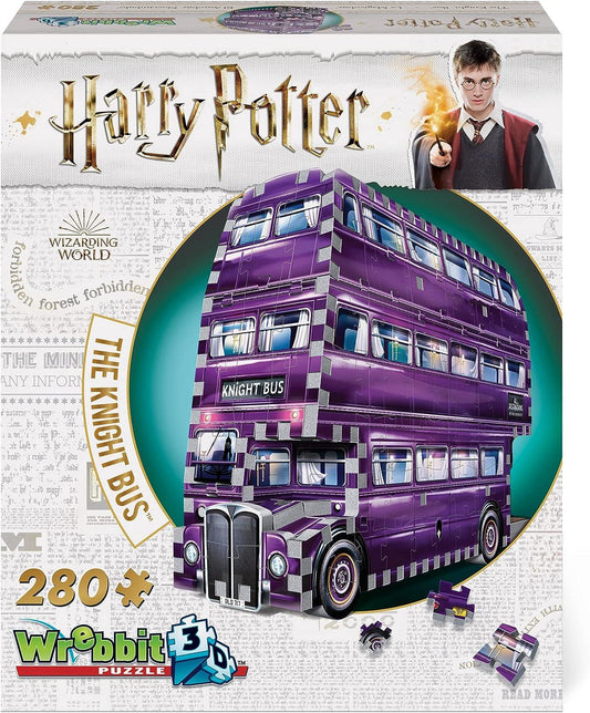 Wrebbit - Harry Potter - Knight Bus - 280 Piece 3D Jigsaw Puzzle