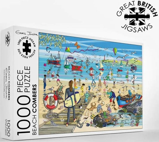 Emma Joustra - Beach Combers - 1000 Piece Jigsaw Puzzle