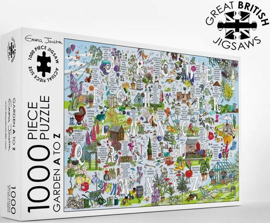 Emma Joustra - Garden A-Z - 1000 Piece Jigsaw Puzzle