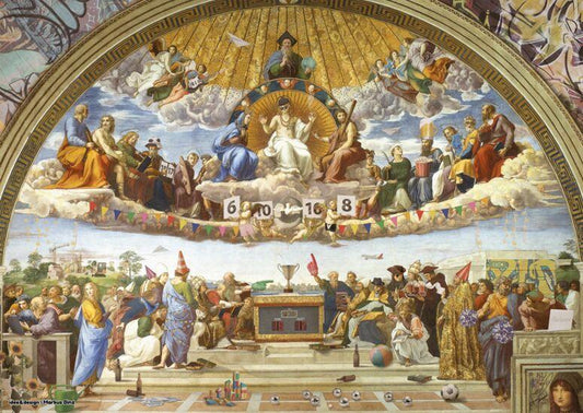 Schmidt - Markus Binz - Disputation of the Holy Sacrament - 1000 Piece Jigsaw Puzzle