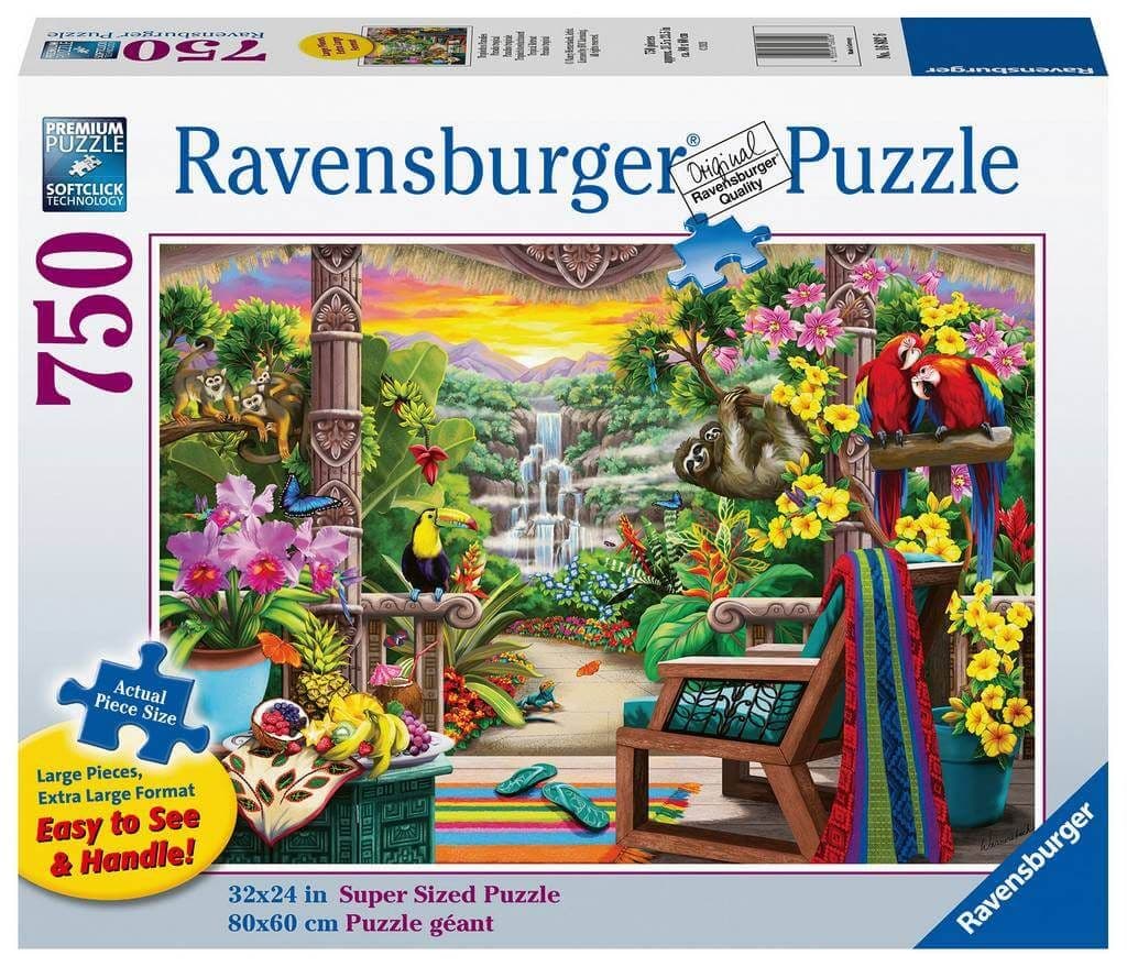 Ravensburger - Tropical Retreat - 750XL Piece Jigsaw Puzzle