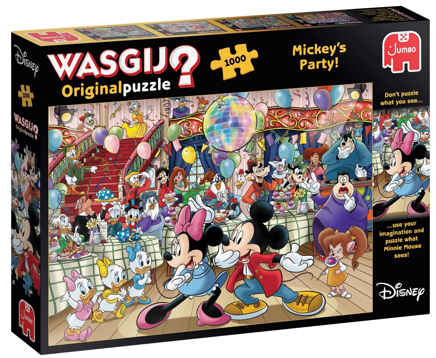 Wasgij Original Disney Mickey's Party! 1000 Piece Jigsaw