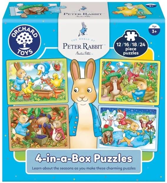 Ravensburger Pip & Posy 4 Puzzle In Scatola | 12, 16, 20 E 24 Pezzi Per Bambini 3+ Anni
