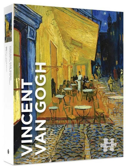 Pomegranate - Van Gogh - Terrace of Cafe at Night - 500 Piece Jigsaw Puzzle