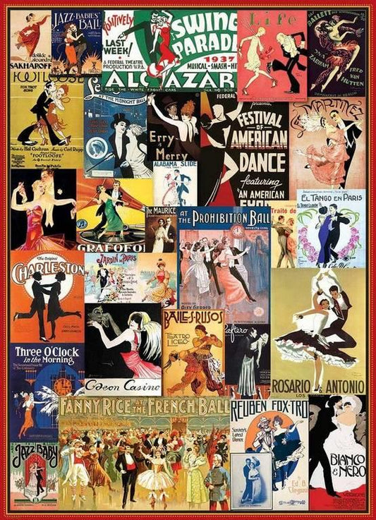 Eurographics - Ballroom Dancing - 1000 Piece Jigsaw Puzzle
