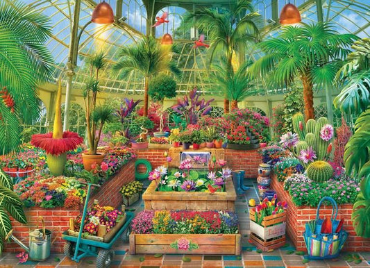Eurographics - Greenhouse Garden Wild - 1000 Piece Jigsaw Puzzle