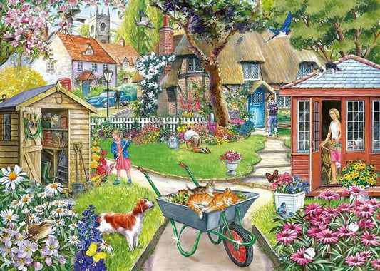 House of Puzzles - Bloomin Lovely - 1000 Piece Jigsaw Puzzle