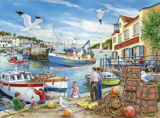 House of Puzzles - Ship Inn - 500XL Piece Jigsaw Puzzle