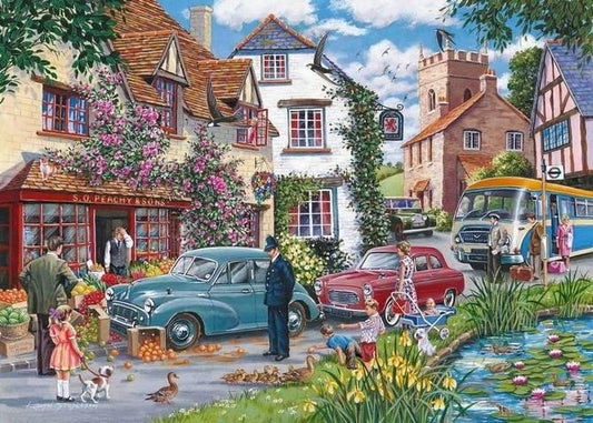 House of Puzzles - Traffic Jam - 500XL Piece Jigsaw Puzzle