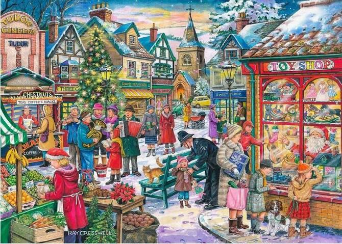 House of Puzzles - Window Shopping No 10 - 500XL Piece Jigsaw Puzzle