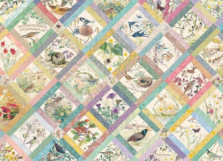 Cobble Hill - Country Diary Quilt  - 1000 Piece Jigsaw Puzzle
