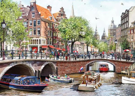 Otter House - Amsterdam - 1000 Piece Jigsaw Puzzle
