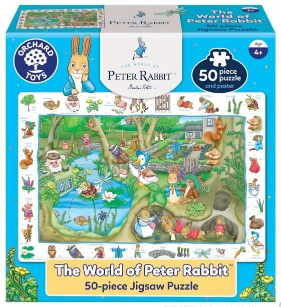 Orchard Toys - Peter Rabbit - The World of Peter Rabbit - 50 Piece Jigsaw Puzzle