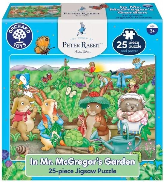 Orchard Toys - Peter Rabbit - In Mr McGregors Garden - 25 Piece Jigsaw Puzzle