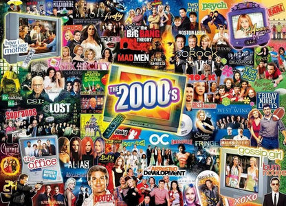 Masterpieces - TV Time - 00s Shows - 1000 Piece Jigsaw Puzzle