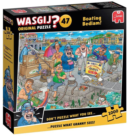 Wasgij - Original 47 Boating Bedlam! - 1000 Piece Jigsaw Puzzle