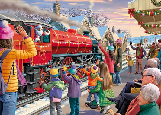 Falcon de Luxe - The Festive Express - 500XL Piece Jigsaw Puzzle