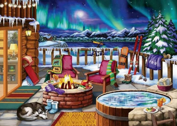 Ravensburger - Northern Lights - 500XL Piece Jigsaw Puzzle
