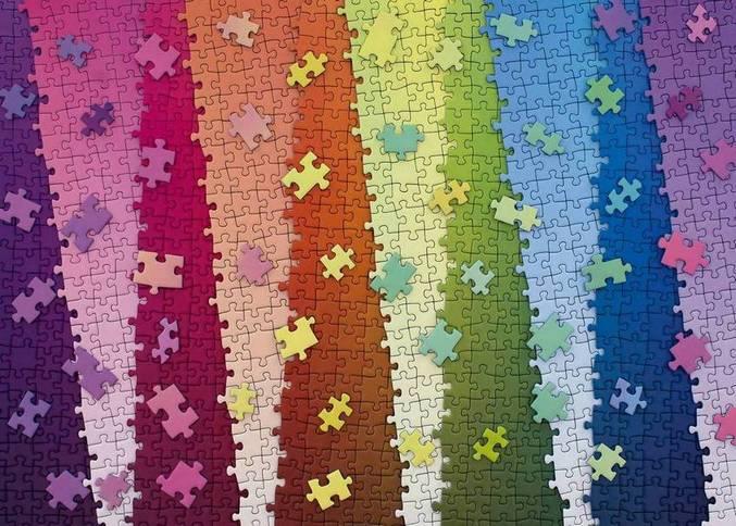Ravensburger - Colours on Colours - Karen Puzzles - 1000 Piece Jigsaw Puzzle