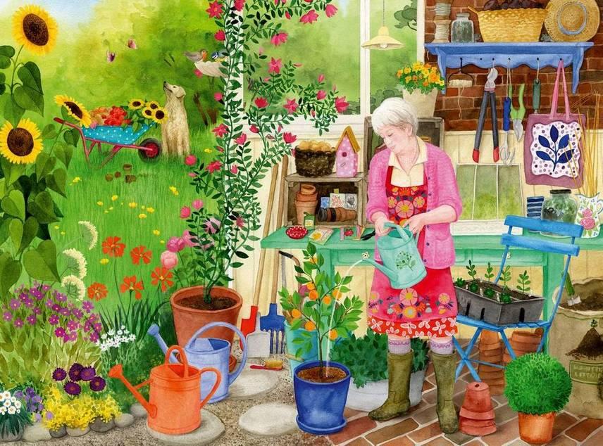 Ravensburger - Gardening - 100XL Piece Jigsaw Puzzle