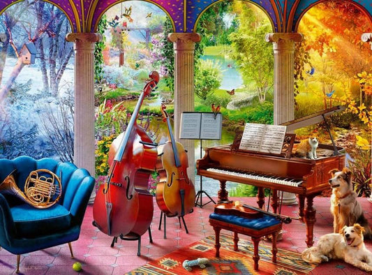 Ravensburger - 4 Seasons in Music - 100XL Piece Jigsaw Puzzle