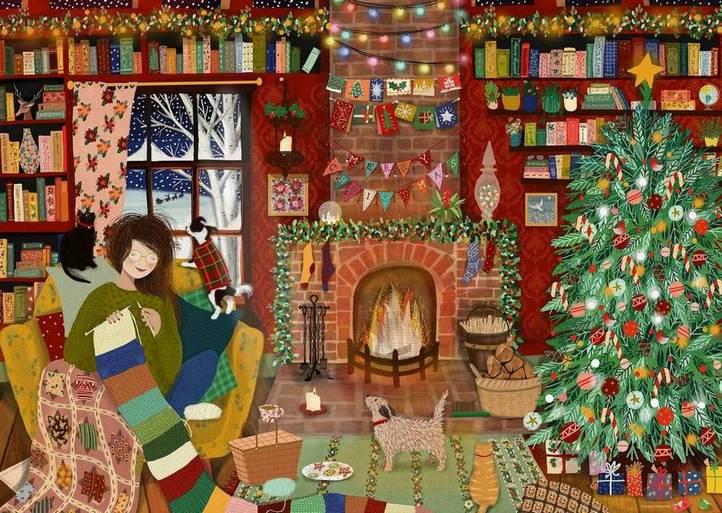 Ravensburger - Home for Christmas - 1000 Piece Jigsaw Puzzle