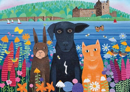 Ravensburger - Fun at Eilean Donan Castle - 1000 Piece Jigsaw Puzzle
