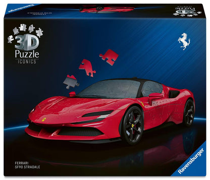 Ravensburger - Iconics - Ferrari Stradale - 108 Piece 3D Jigsaw Puzzle