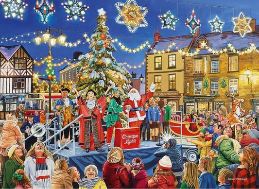 Gibsons - Christmas Switch On - 100XXL Piece Jigsaw Puzzle