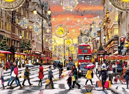 Gibsons - Holiday Hustle - 1000 Piece Jigsaw Puzzle