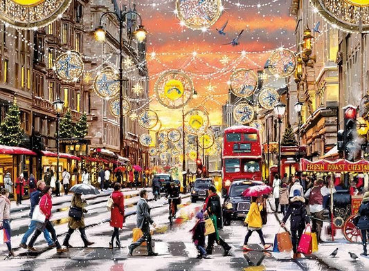 Gibsons - Holiday Hustle - 1000 Piece Jigsaw Puzzle