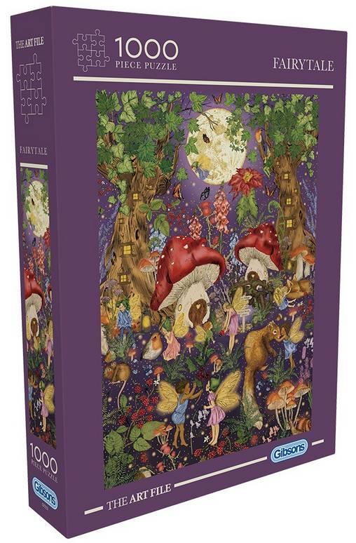 Gibsons - The Art File Fairytale - 1000 Piece Jigsaw Puzzle