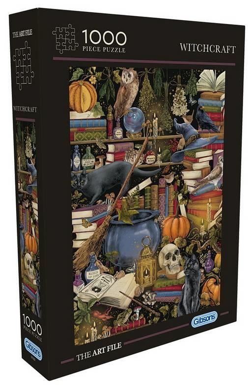 Gibsons - The Art File Witchcraft - 1000 Piece Jigsaw Puzzle