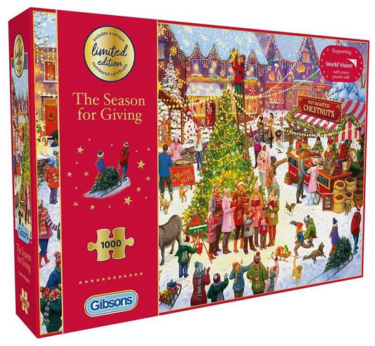 Gibsons - The Season for Giving - 1000 Piece Jigsaw Puzzle