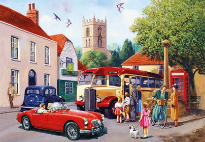 Gibsons - Touring the Town - 500 Piece Jigsaw Puzzle